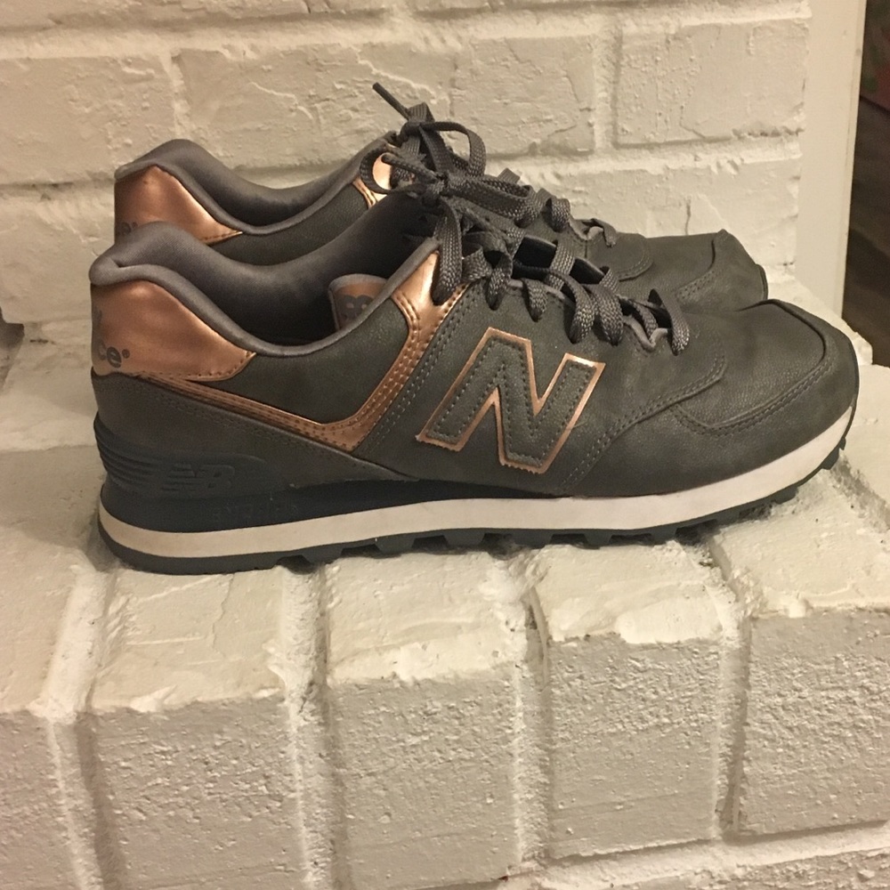 Cute copper New Balance 574